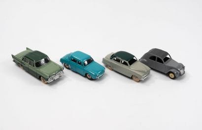 DINKY TOYS FRANCE
Lot including:
-Simca Vedette...