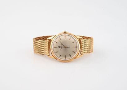 LIP Electronic 
Men's wristwatch in yellow...