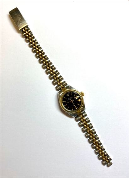 ROLEX, Oyster Perpetual date
Ladies' wristwatch...