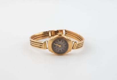 MEURLUX
Ladies' bracelet watch in yellow...