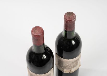 CHÂTEAU LAFITE ROTHSCHILD
2 bottles, 1959.
GCC1...
