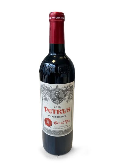 PETRUS
1 bottle, 2016.
Pomerol.
Neck lev...