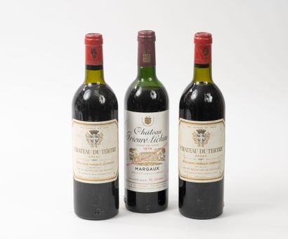 CHÂTEAU DU TERTRE
2 bottles, 1981.
GCC5 Margaux.
High...
