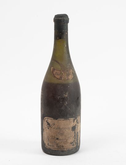 ROMANEE-CONTI
1 bottle, 1924.
Empty level.
Scratches,...