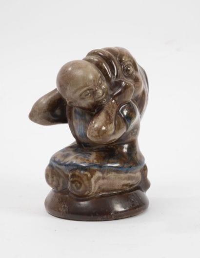 Maurice GENSOLI (1892-1972)
Asian fisherman
Blue...