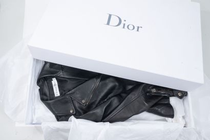DIOR
Perfecto in lambskin and silk.
Black...