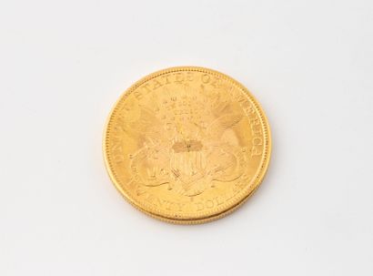 UNITED STATES
1 $20 gold coin.
1899.
Weight...