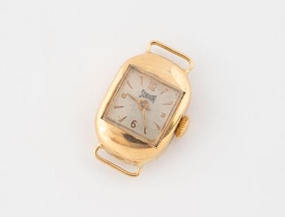 SOBIOR
Yellow gold (750) oval ladies' watch...