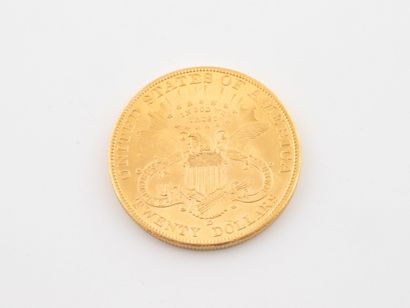 U.S.A.
20-dollar gold coin, 1906.
Weight...