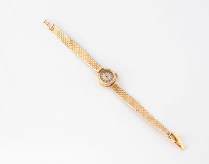 LIP
Ladies' wristwatch in yellow gold (750),...