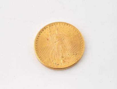 UNITED STATES
1 $20 gold coin.
1924.
Weight...