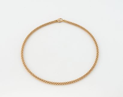 FOPE
Pink gold (750) necklace with tubular...