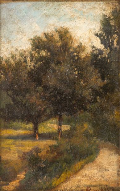 Attributed to Frédérick RONDEL (1826-1892)
Road...