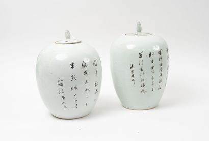 CHINA, late 19th or early 20th century
Two...