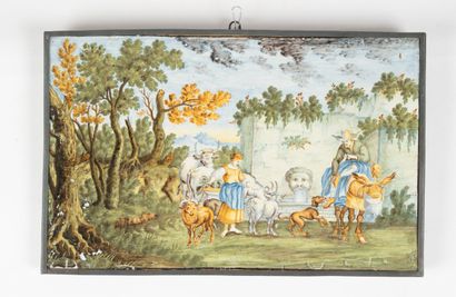 ITALY, Castelli, 18th century
Farmer with...