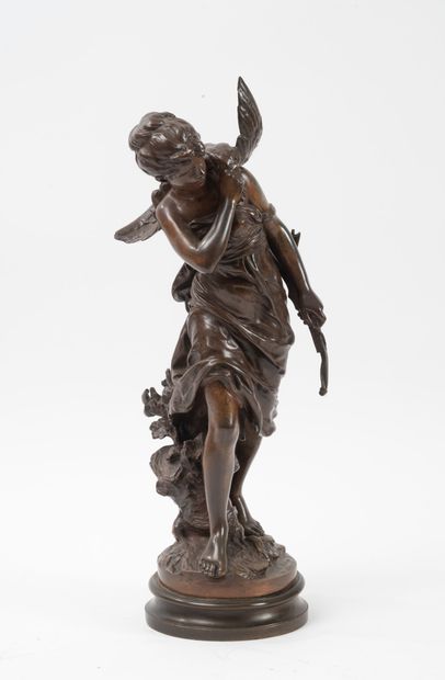 D'après Mathurin MOREAU (1822-1912)
Chasseresse...
