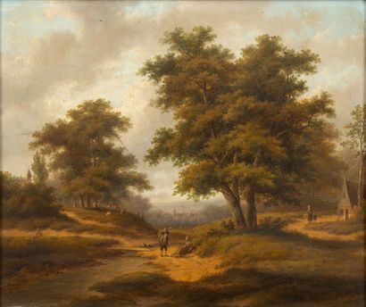 Jan Evert MOREL (1777-1808)
The sunken path,...
