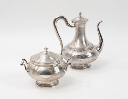Part of a tea service comprising a coffee...