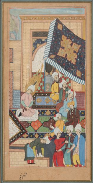 Late 19th-century Persian school, after a...
