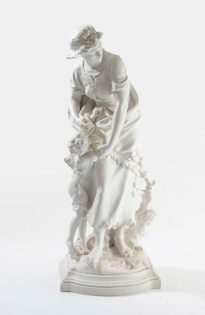 After Louis GOSSIN (1846-1928)
Mother and...