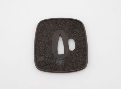 JAPAN - EDO period (1603 - 1868), 19th century
Shibuichi...