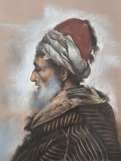 Orientalist school in the style of Josep...