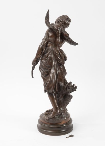 D'après Mathurin MOREAU (1822-1912)
Chasseresse...
