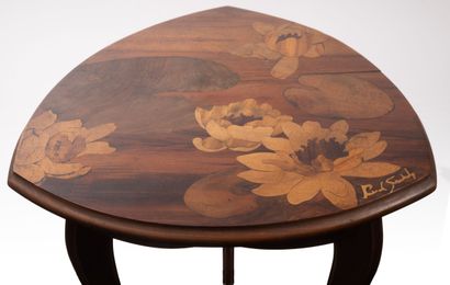 Paul GUTH (1876-1918)
Fruitwood sellette,...