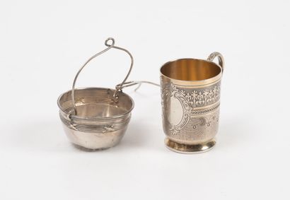 Part of a tea service comprising a coffee...