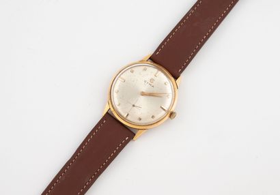 CYMA
Men's wristwatch with yellow gold (750)...