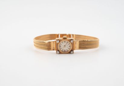 RECO
Small ladies' wristwatch in yellow gold...