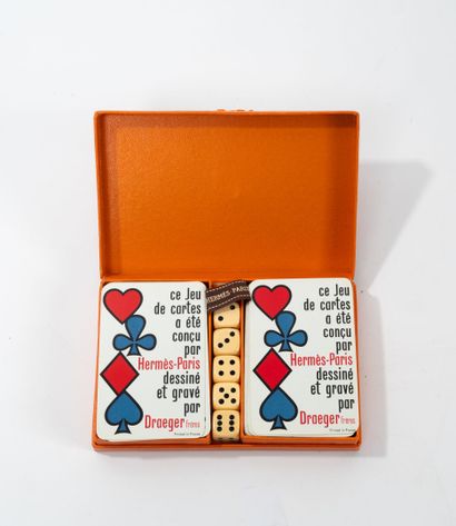 HERMES 
Two decks of 54 cards and 5 dice....