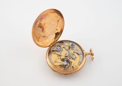 DUCHENE ET FILS
Yellow gold (750) striking...