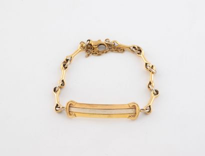 CARTIER 
Gourmet bracelet in three-tone (750)...