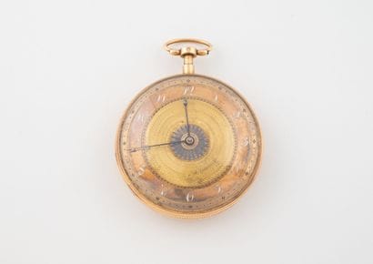DUCHENE ET FILS
Yellow gold (750) striking...