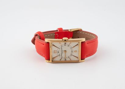JAEGER LECOULTRE 
Men's wristwatch, rectangular...
