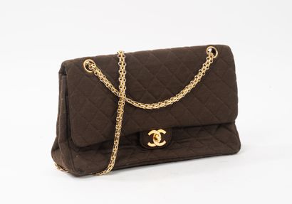 CHANEL 
Classic bag with double flap in quilted...