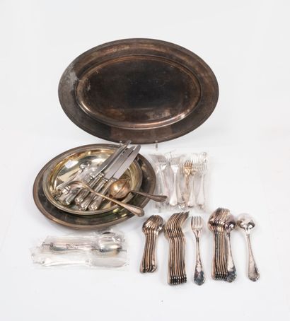 CHRISTOFLE, Spatours model
Part of a silver...