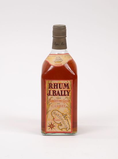 RHUM J. BALLY 
1 bottle 75cl, 1960.
From...