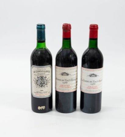 LA PARDE DE HAUT-BAILLY
2 bottles, 1988.
Graves.
High...