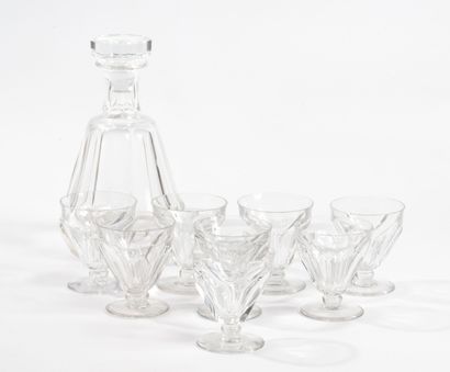 BACCARAT
Set of 8 Harcourt Talleyrand liqueur...