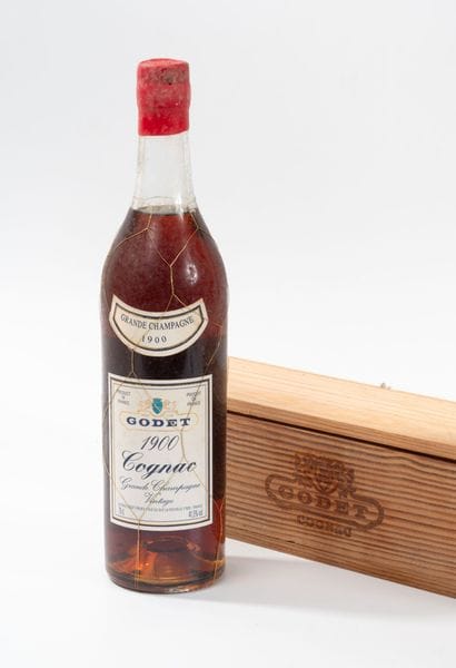 GODET
1 bottle of Cognac 70 cl.
Grande champagne...