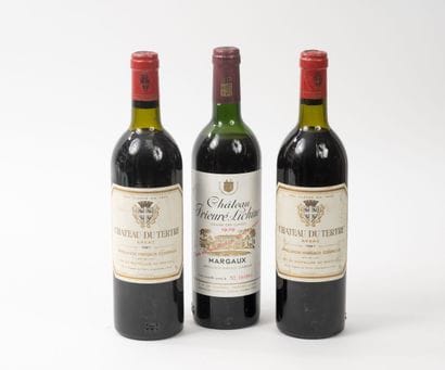 CHÂTEAU DU TERTRE
2 bottles, 1981.
GCC5 Margaux.
High...