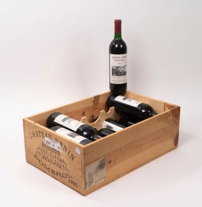 CHÂTEAU NÉNIN
10 bottles, 1991.
Pomerol.
High...