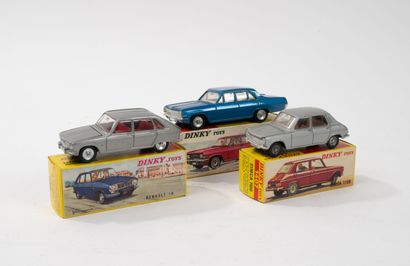 DINKY TOYS FRANCE
Lot including :
-Simca...