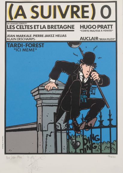 Jacques TARDI (1946)
To be continued.
Silkscreen...