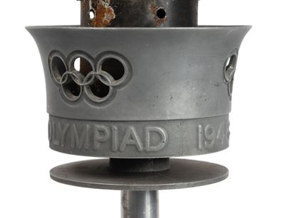 Summer Olympics, London, 1948.
Official torch...