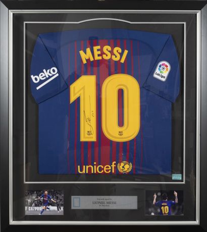 LIONEL MESSI
FC Barcelona N°10 jersey with...