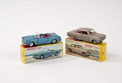 DINKY TOYS FRANCE
Lot including :
-Opel Rekord...