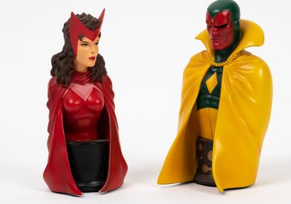 MARVEL
SET OF 6 FIGURES:
* Two Captain America...